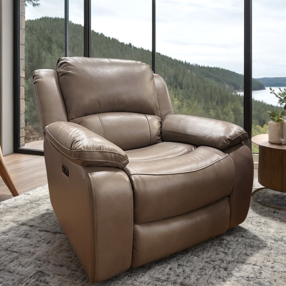  gray recliner   