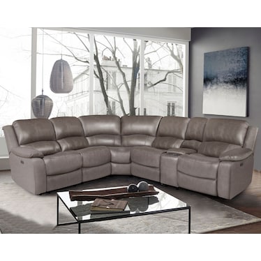 Taffy 6 Piece Power Sectional