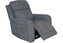  blue recliner   