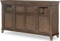  brown dining room   