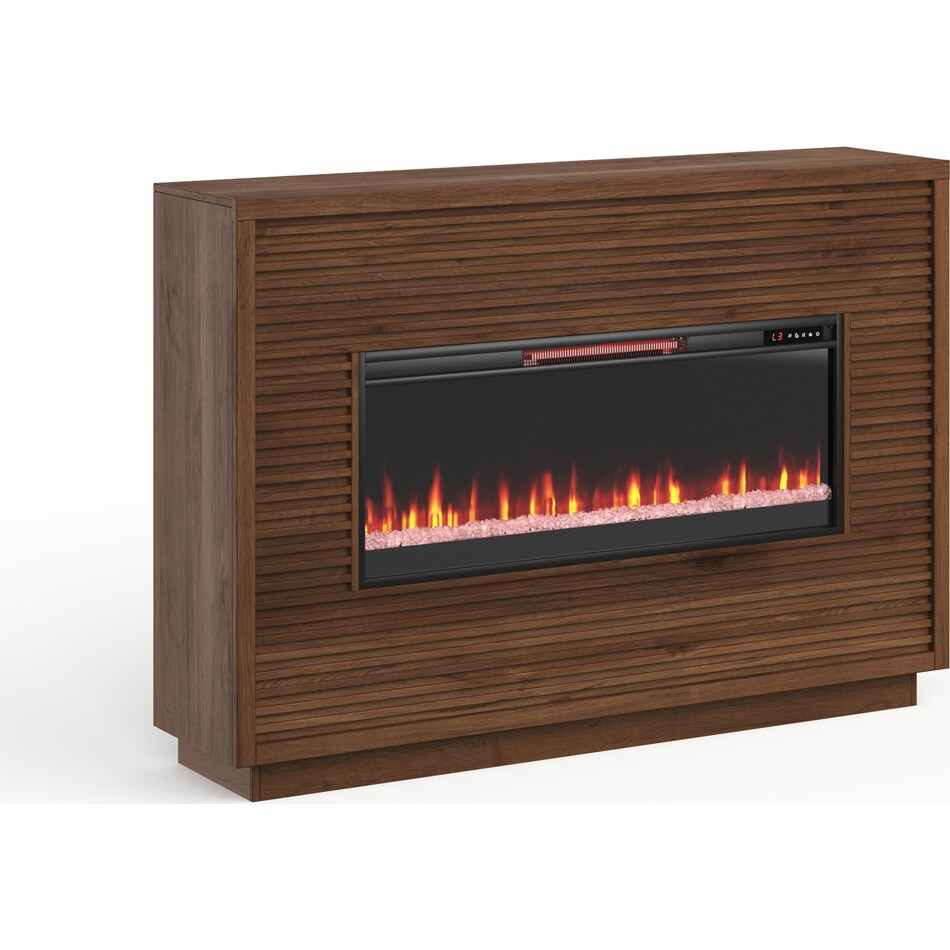  brown fire places   