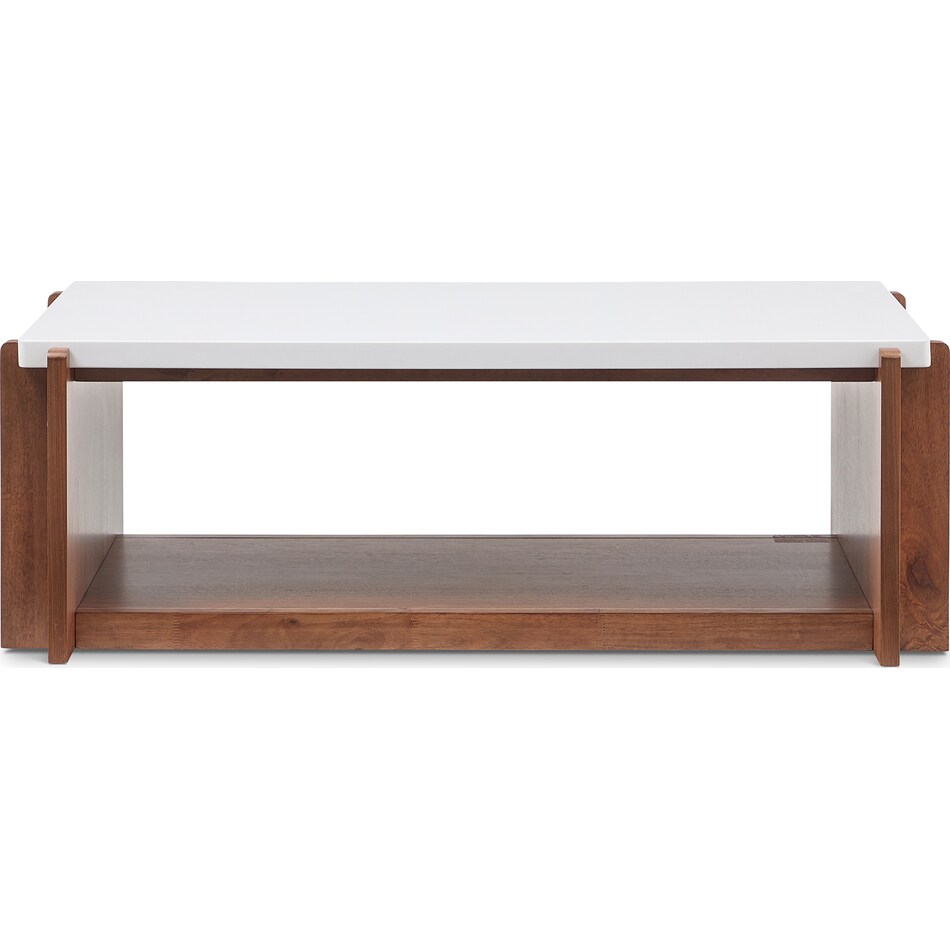  brown occasional tables all   