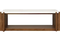  brown occasional tables all   