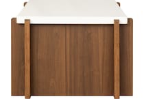  brown occasional tables all   