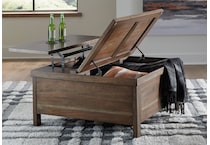  brown occasional tables all   