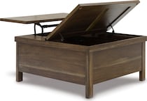  brown occasional tables all   