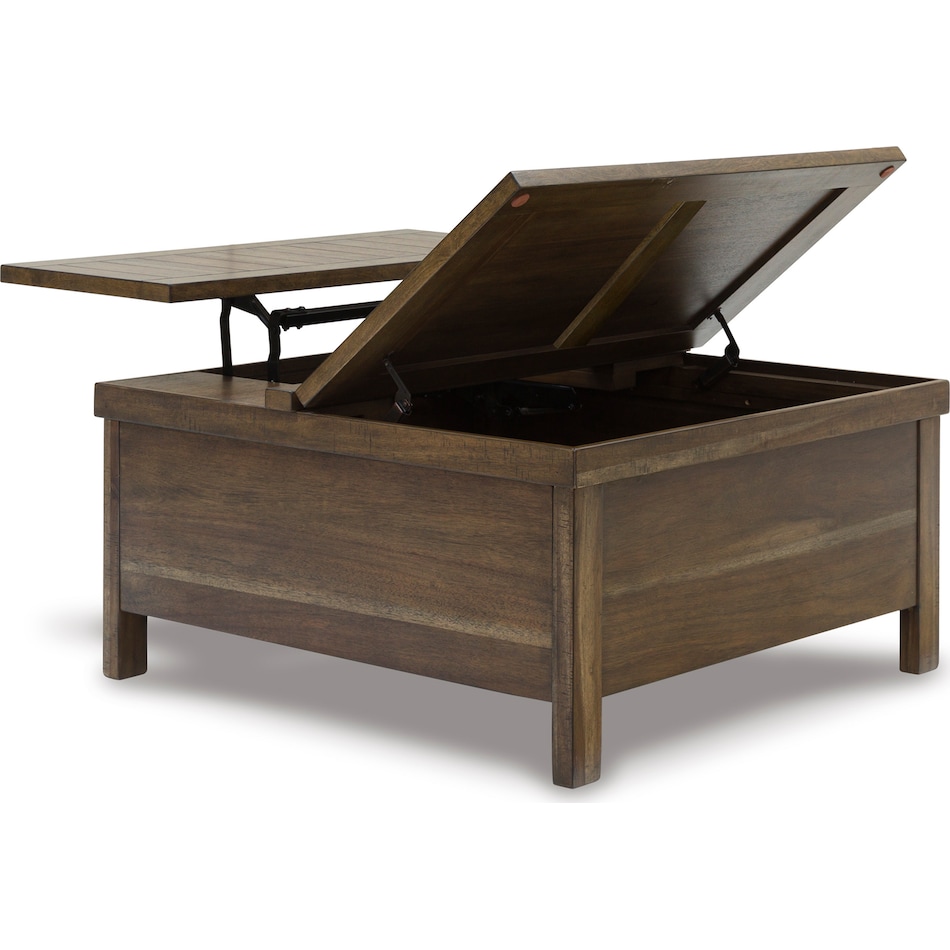  brown occasional tables all   
