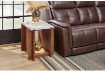  brown occasional tables all   