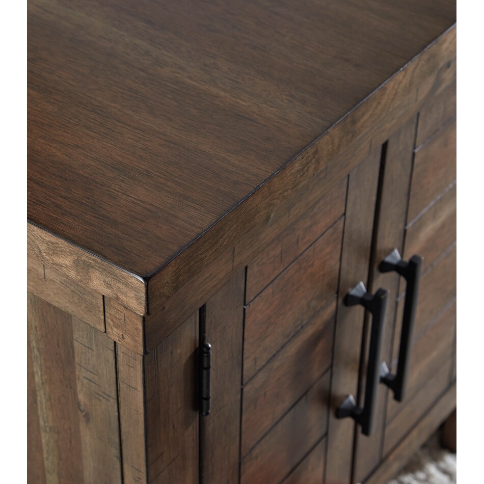 brown occasional tables all   