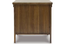  brown occasional tables all   