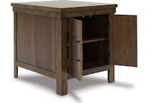  brown occasional tables all   