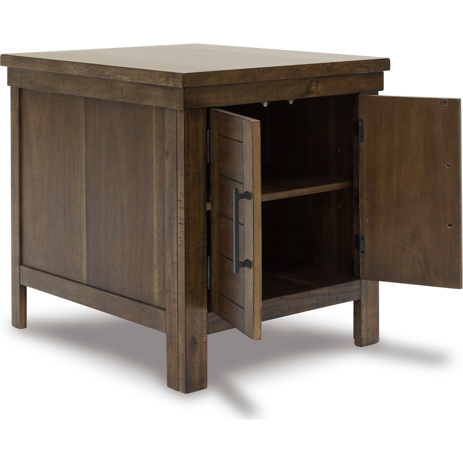  brown occasional tables all   
