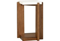  brown occasional tables all   