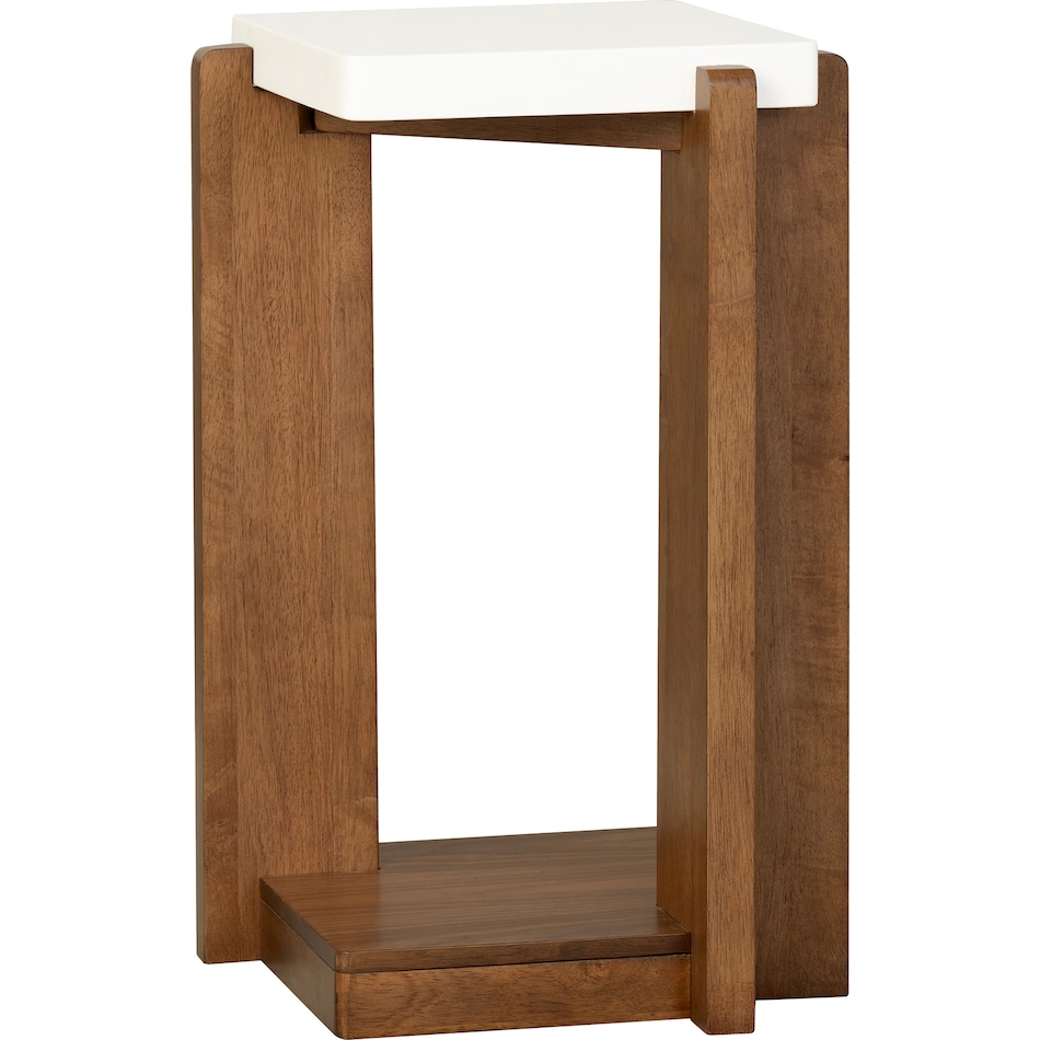  brown occasional tables all   