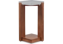  brown occasional tables all   