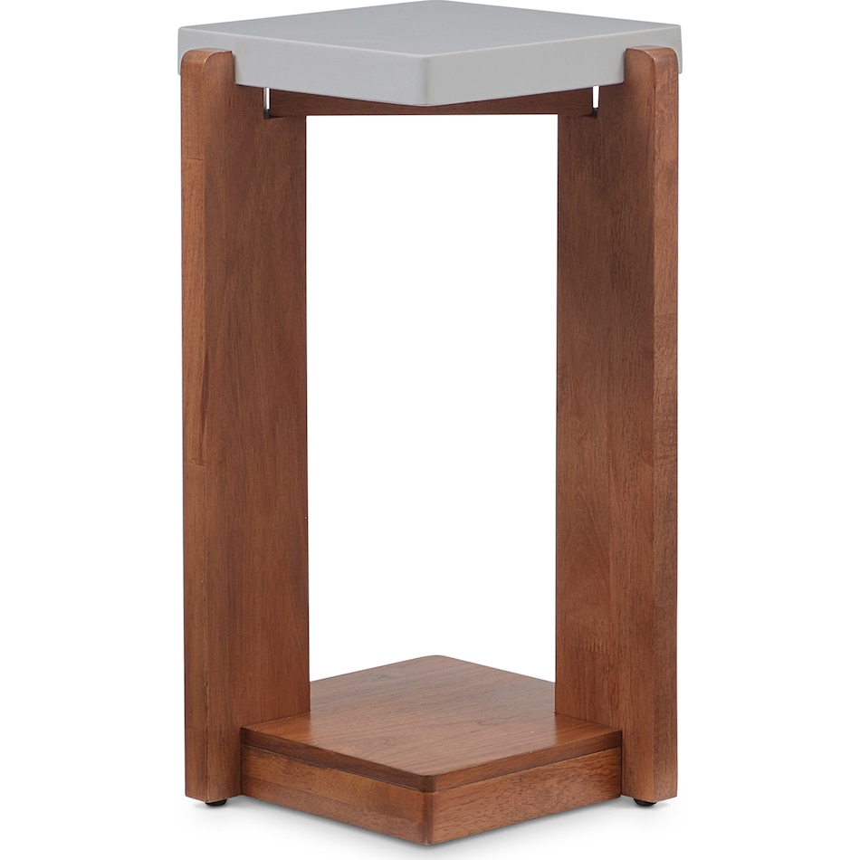  brown occasional tables all   