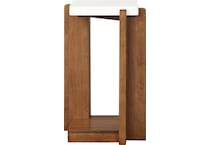  brown occasional tables all   