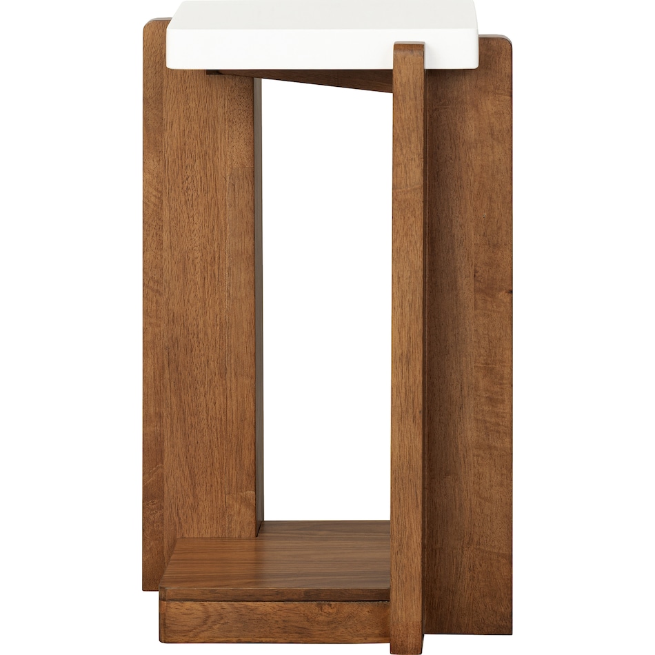  brown occasional tables all   