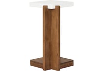  brown occasional tables all   