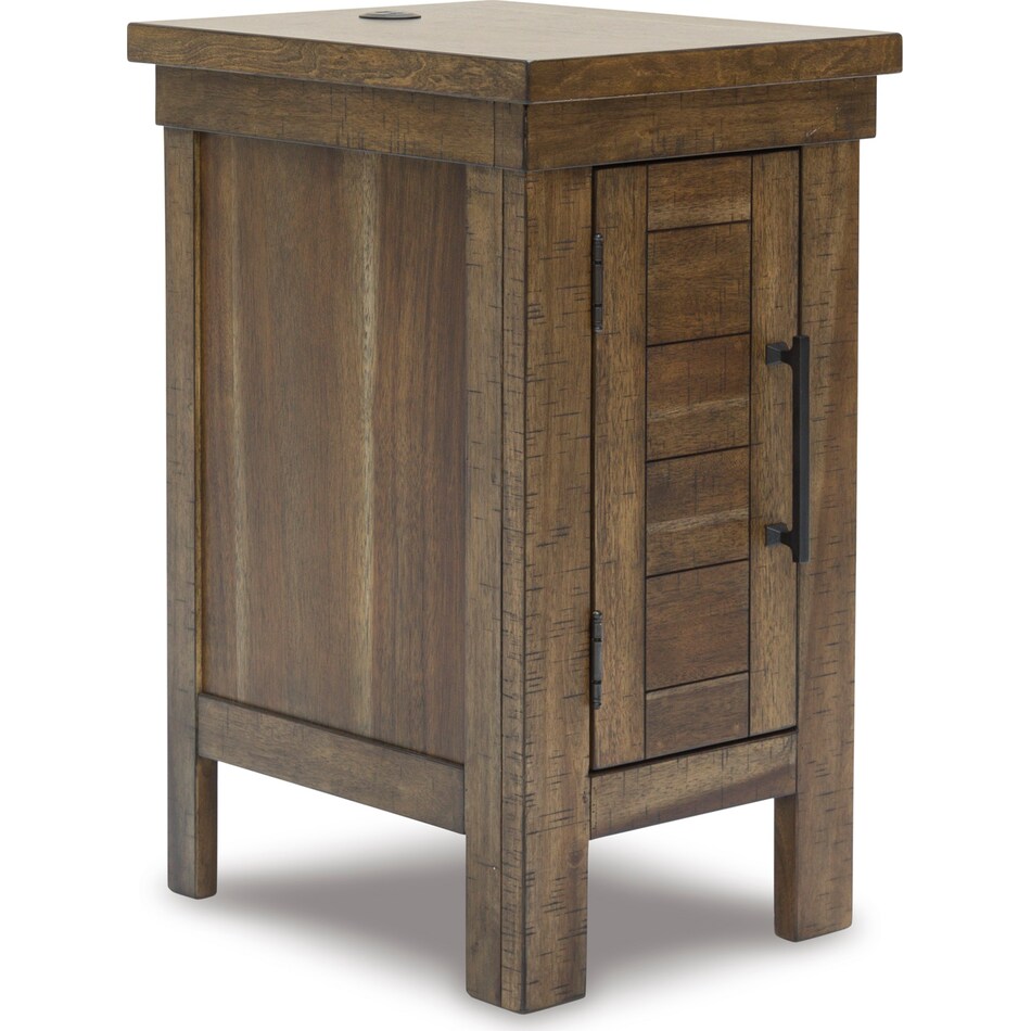 brown occasional tables all   
