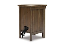  brown occasional tables all   