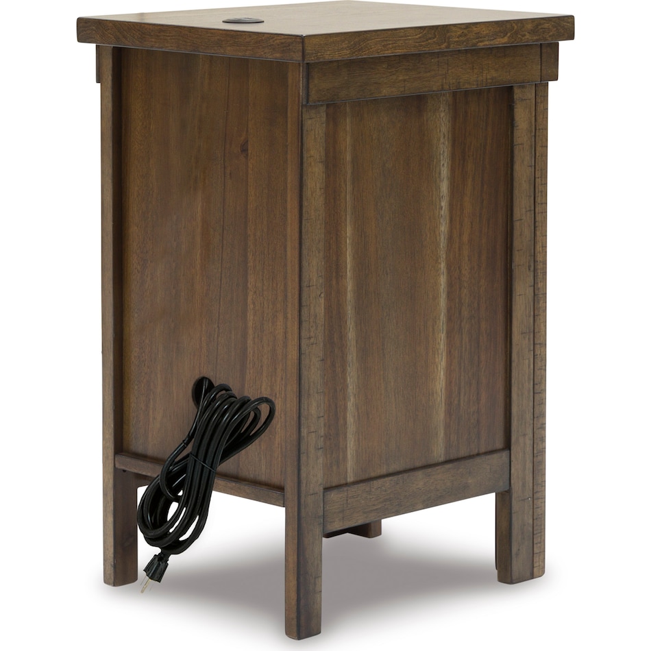  brown occasional tables all   