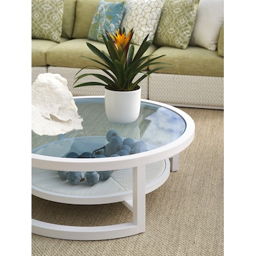 Ocean Breeze Prominade Cocktail Table