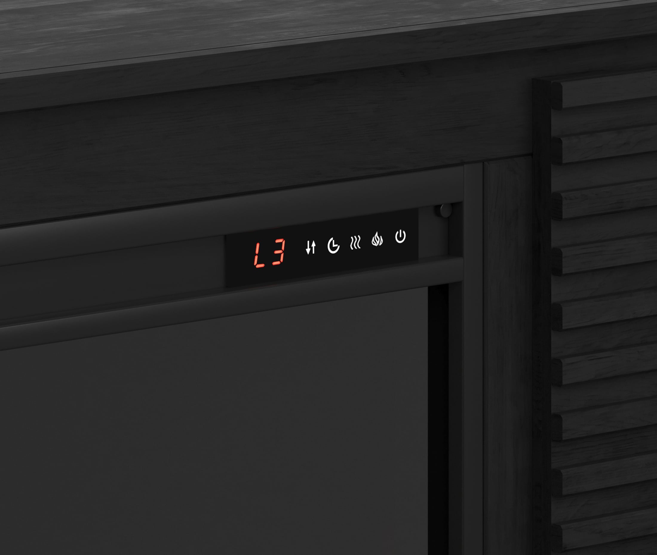 Stardust Media Fireplace