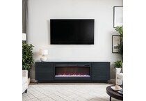 Stardust Media Fireplace