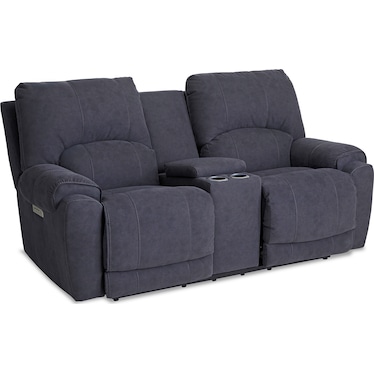 Showtime Power Reclining Loveseat