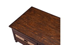  brown occasional tables all   