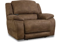  brown recliner   