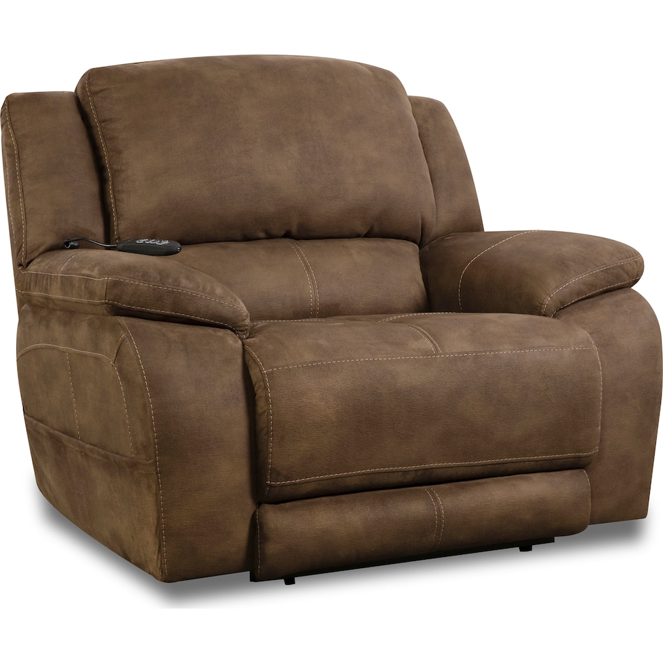  brown recliner   