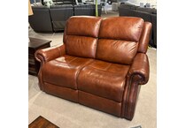  brown loveseat   