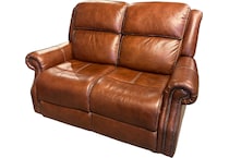  brown loveseat   