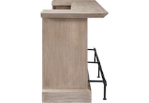  brown pub   bar units   stools   