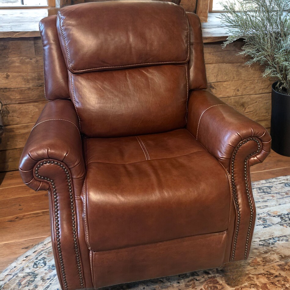  brown recliner   