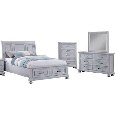 Lucky 4 Piece Queen Bedroom