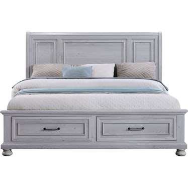 King Storage Bed