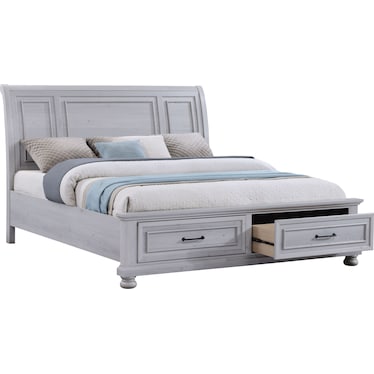 King Storage Bed