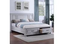  gray master bedroom   