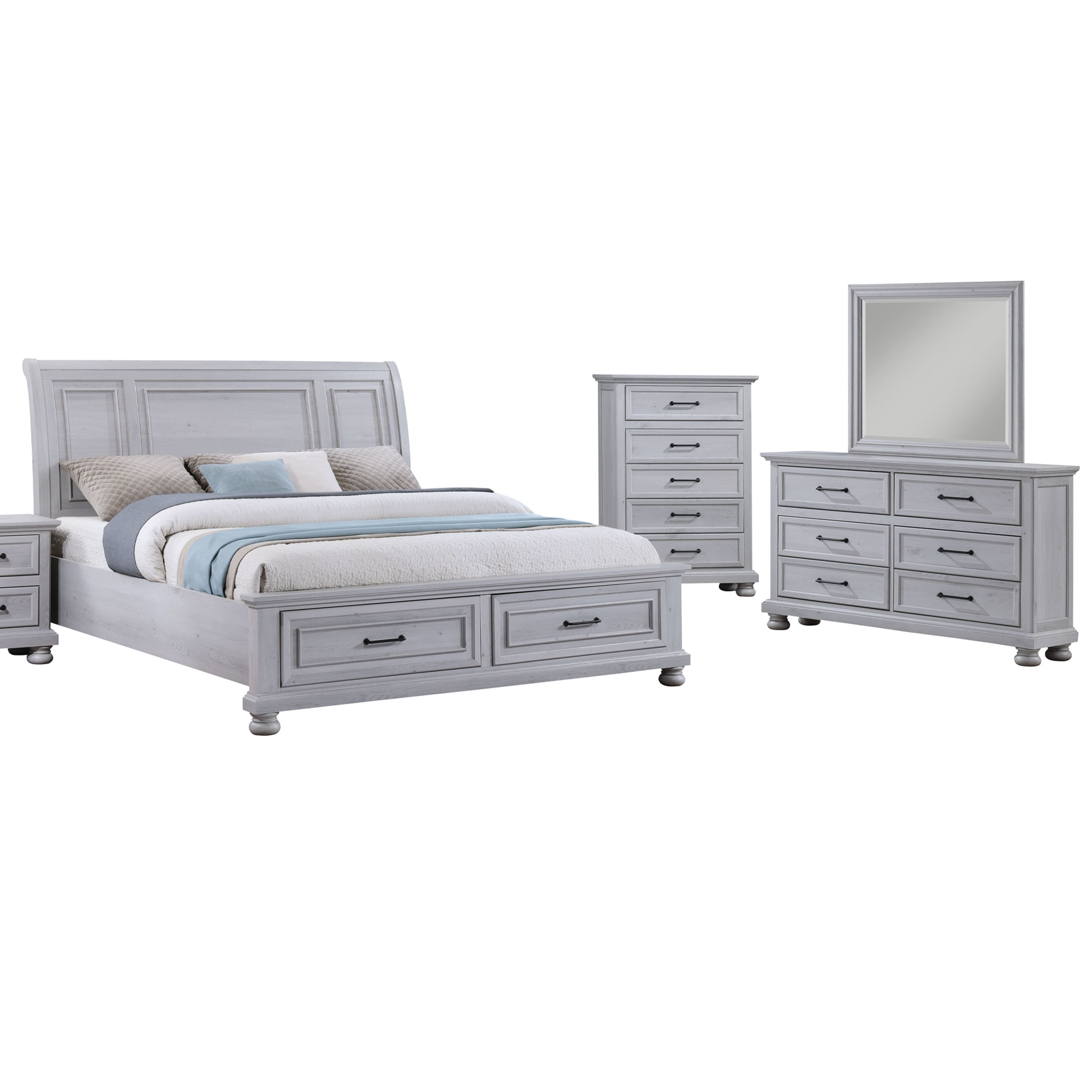 Filco 4 Piece King Bedroom