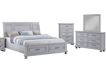  gray master bedroom   