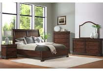  brown master bedroom   