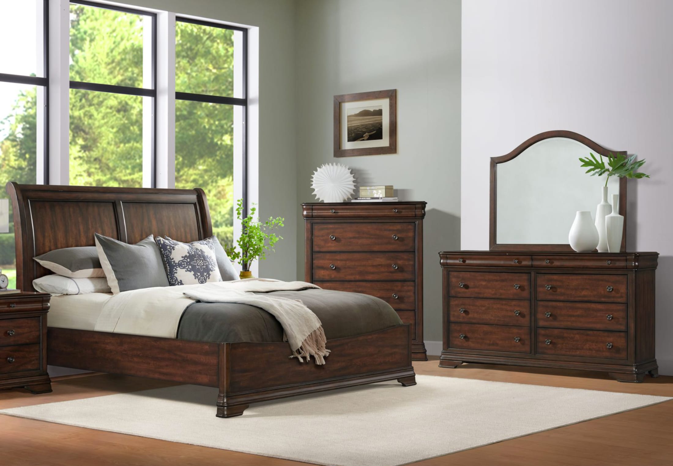 Phillipe 4 Piece King Bedroom Set