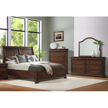 Phillipe 4 Piece King Bedroom Set