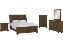  brown master bedroom   