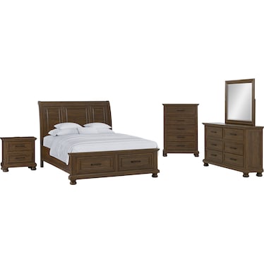 Filco 5 Piece King Bedroom