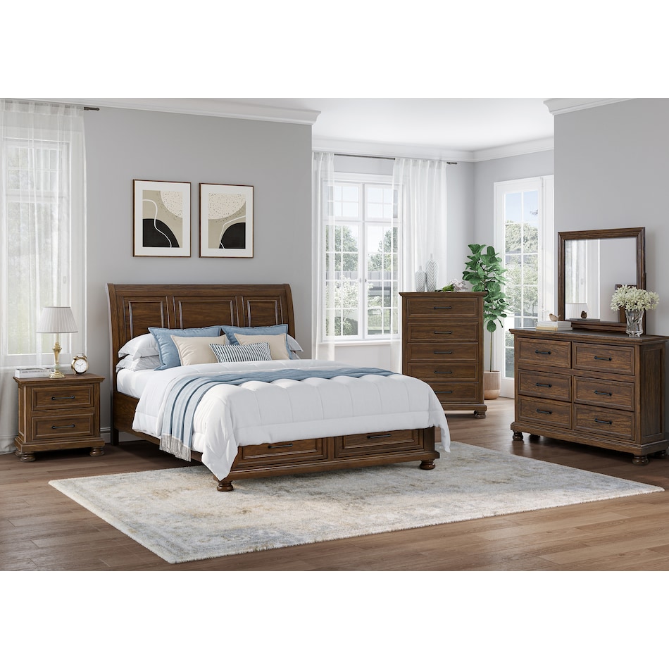  brown master bedroom   