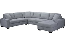  gray silk loveseat   